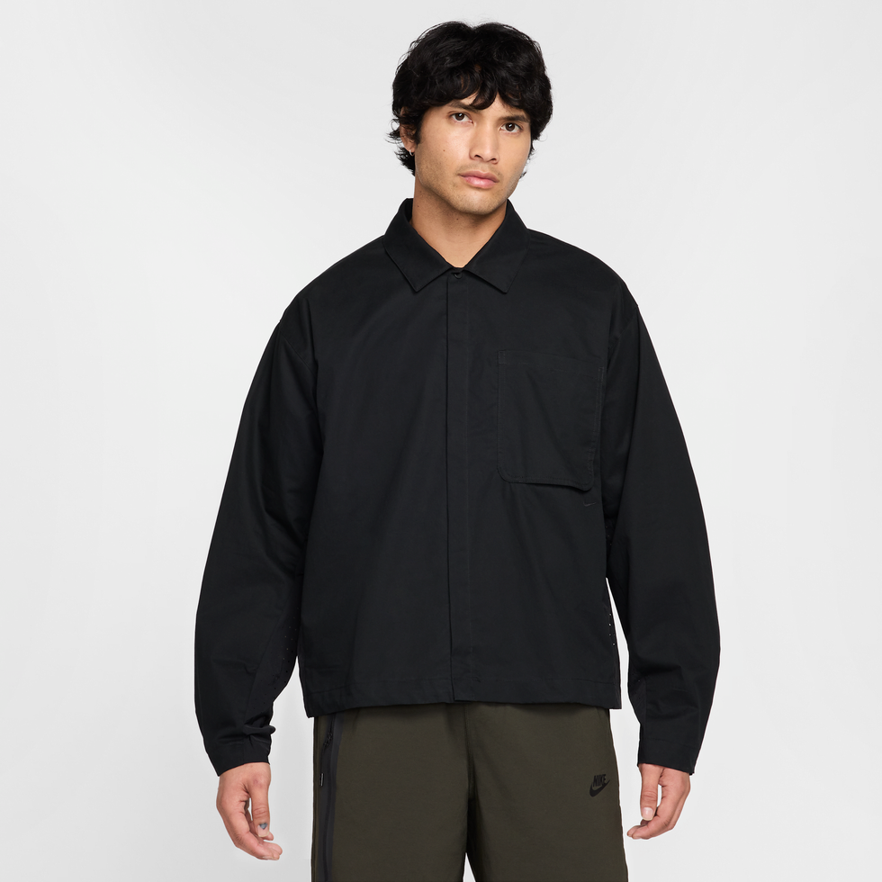 Sportswear Tech Button-Down Top