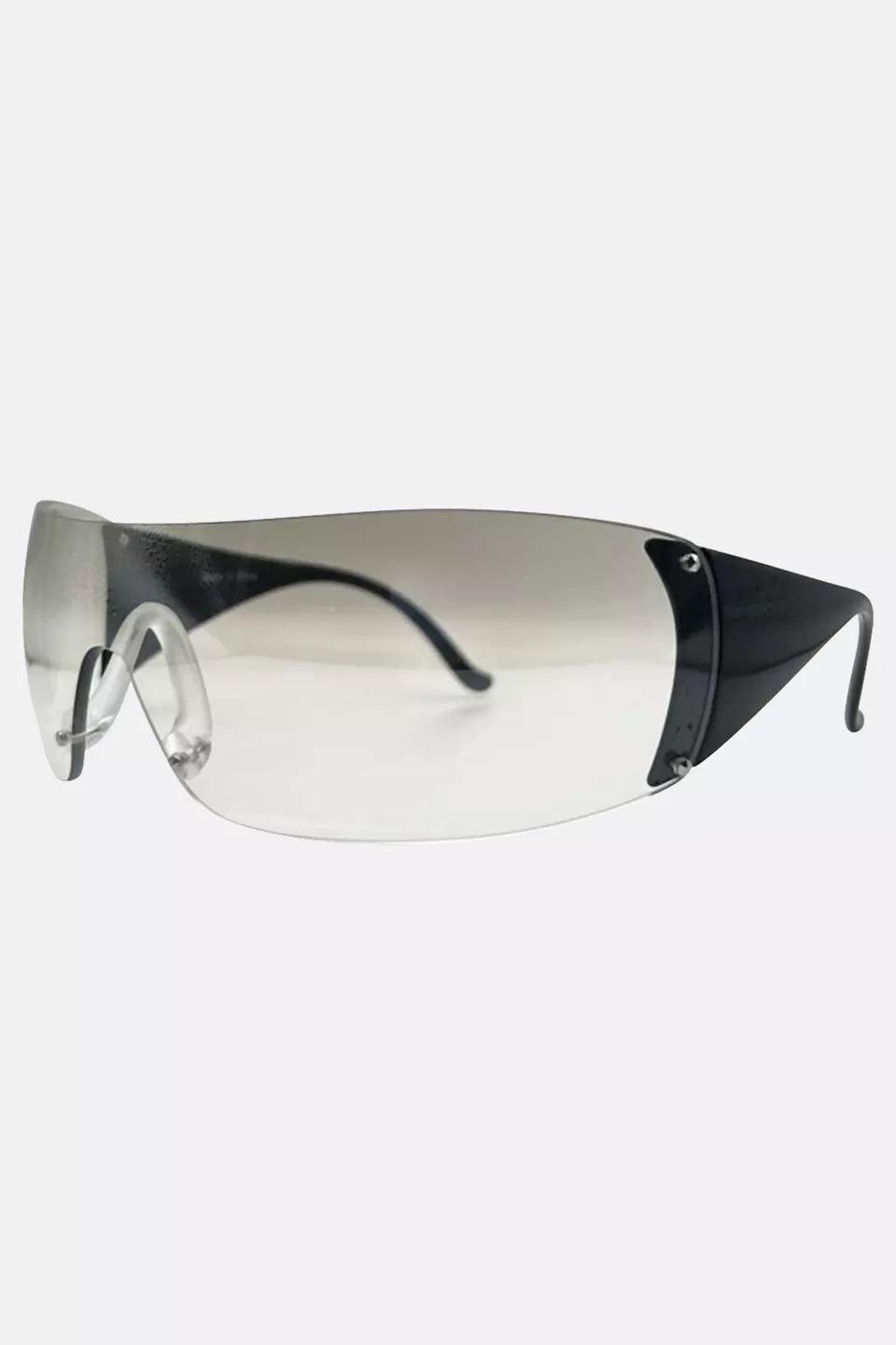 Zipper Y2K Shield Sunglasses
