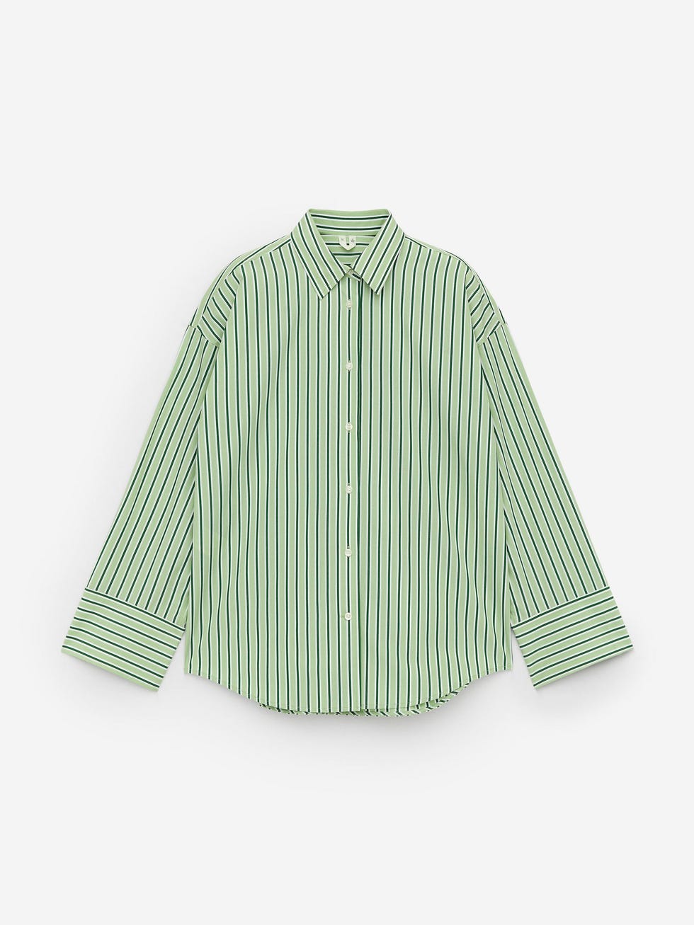 Wide-Sleeve Cotton Shirt