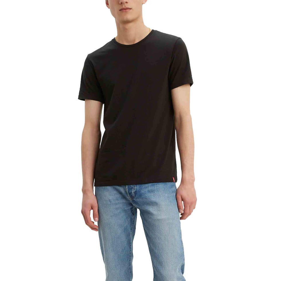 Maglietta girocollo slim fit (confezione da 2)