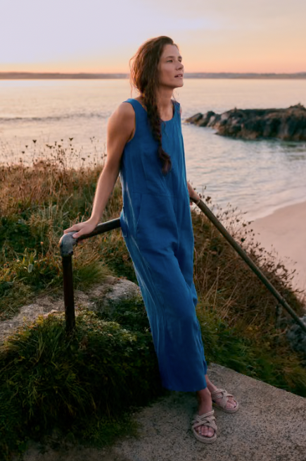 Salt Air Wide Leg Jumpsuit