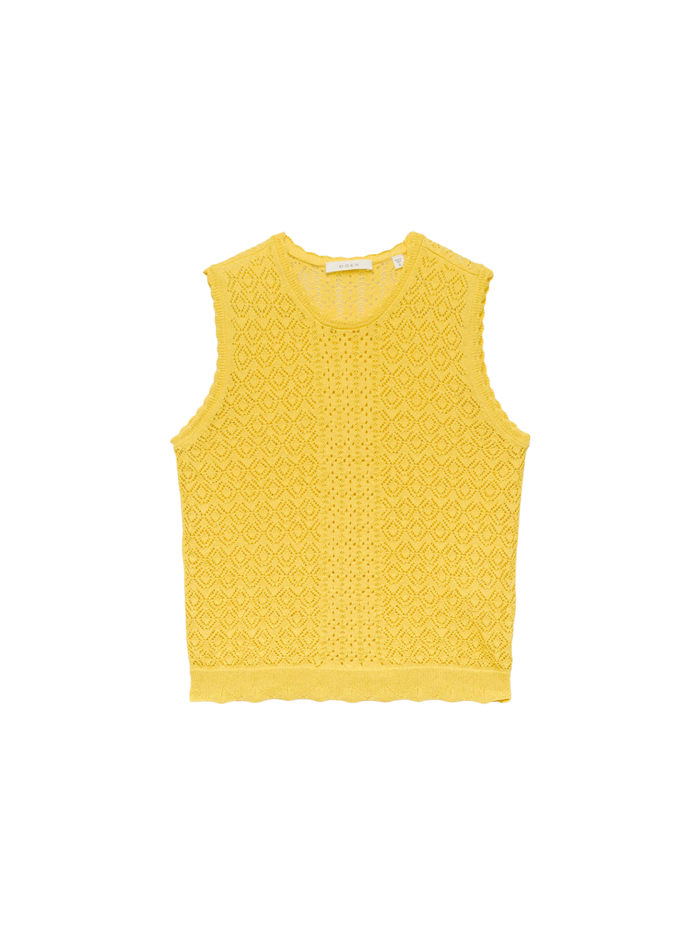 Lea Pointelle Sweater Vest