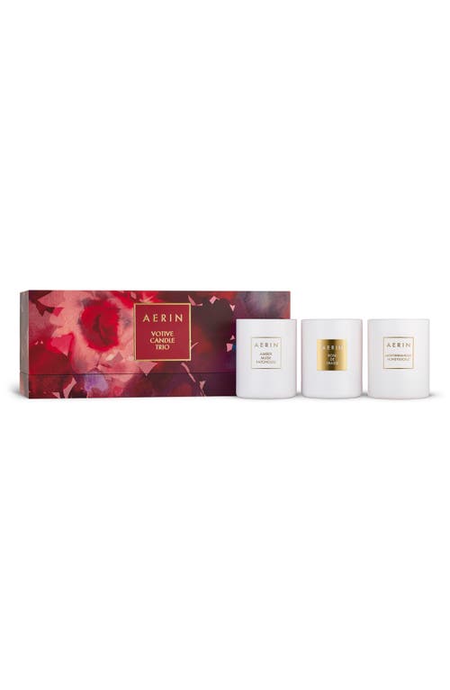 Set di candele votive da 3 pezzi