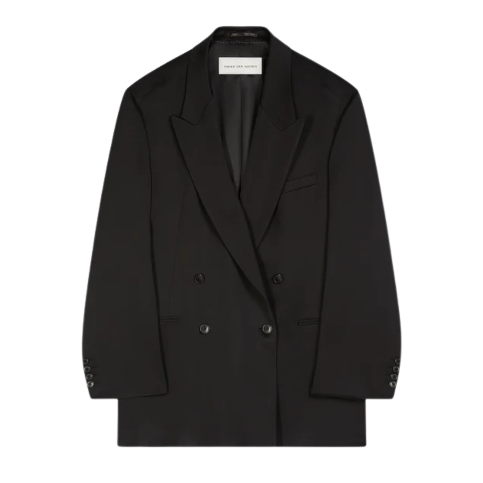 Oversized Double-Breasted Blazer