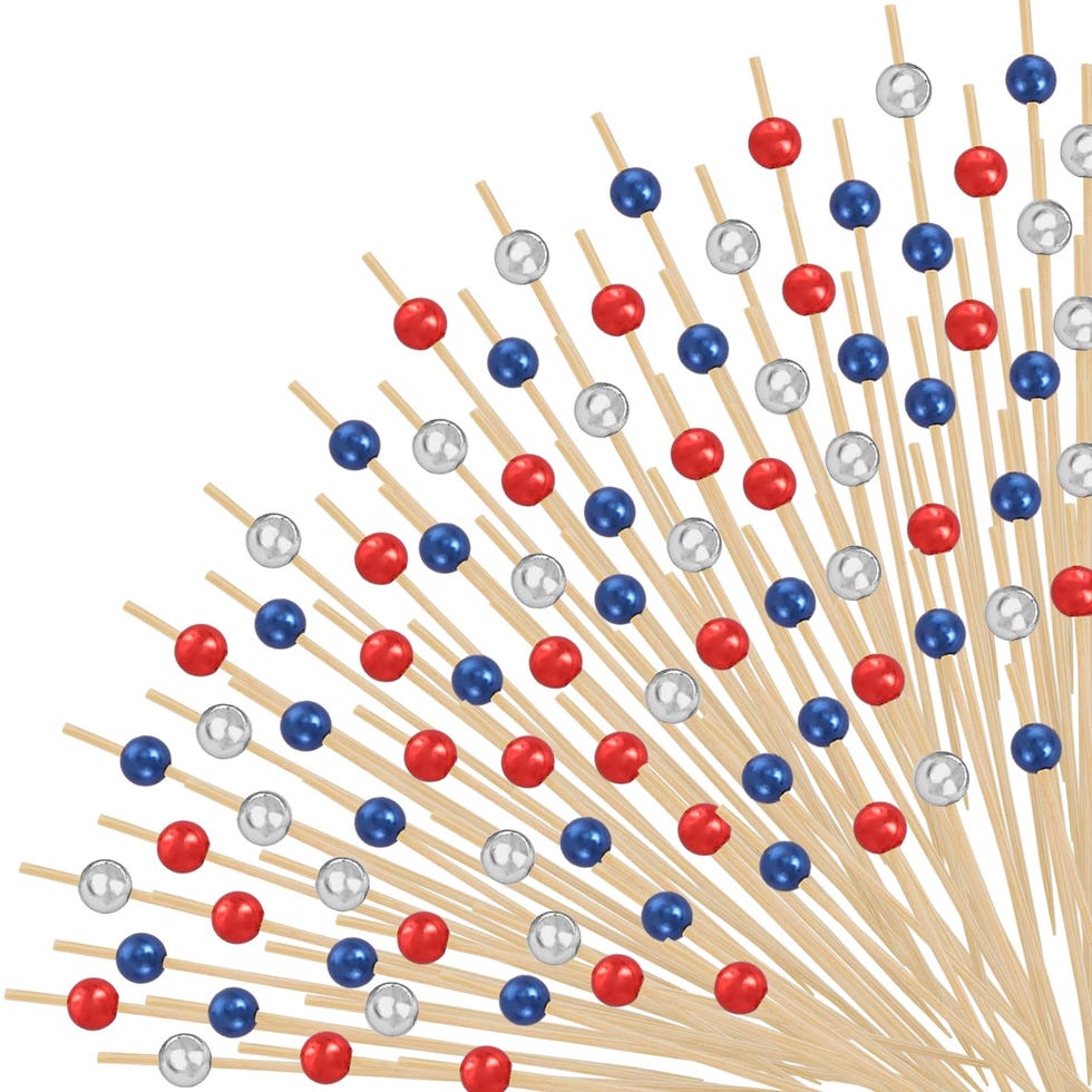 200Pcs 4th of July Patriotic Cocktail Picks