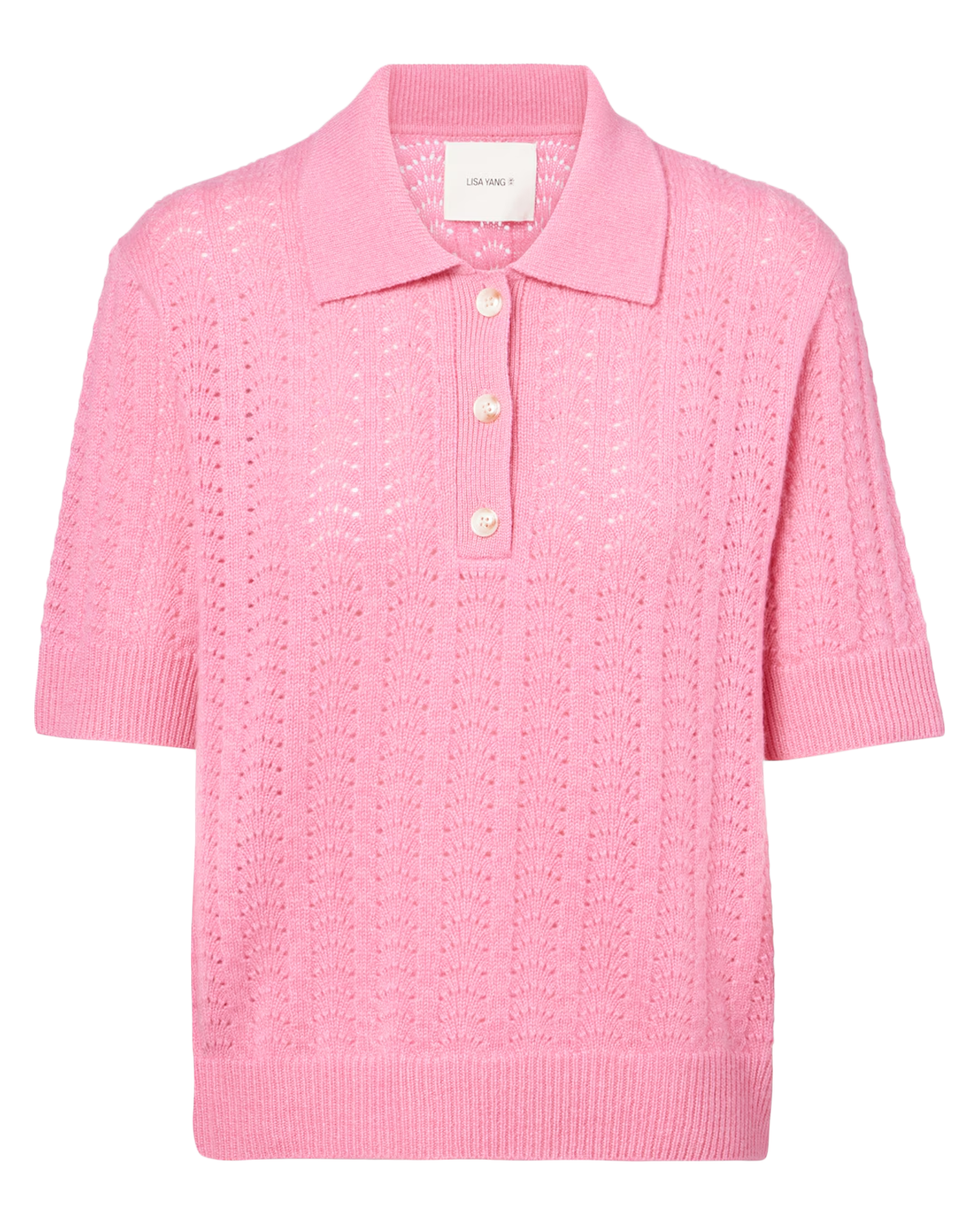 Masy Cashmere Polo Sweater