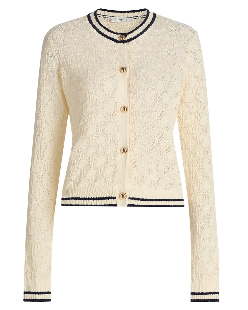 The Rookie Open Stitch Cardigan