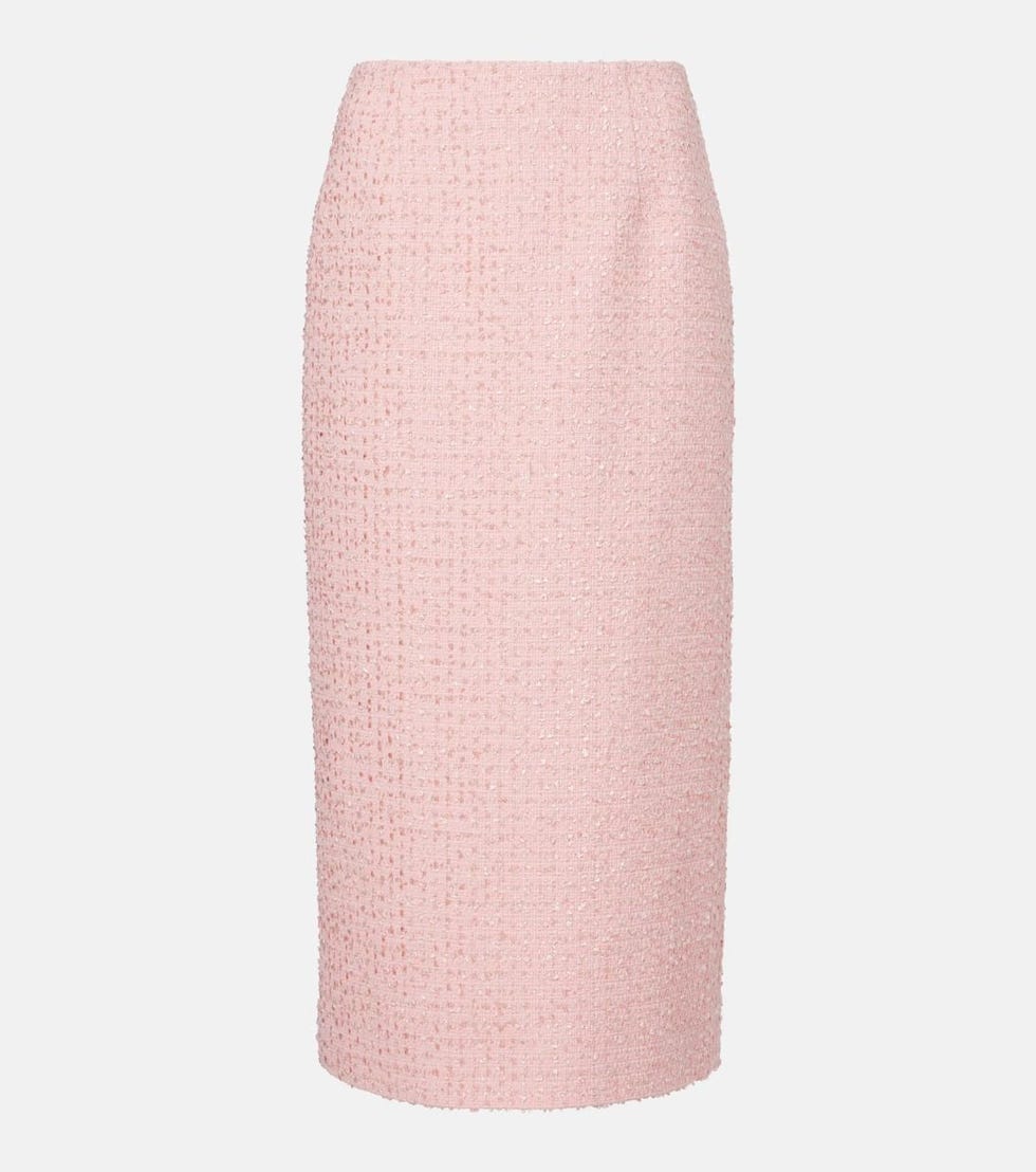 Tweed Pencil Skirt