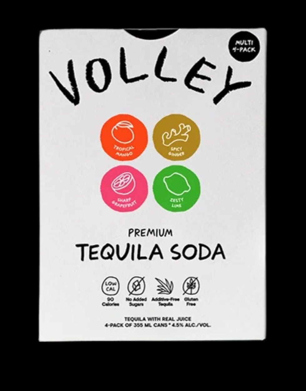 Volley Tequila Soda