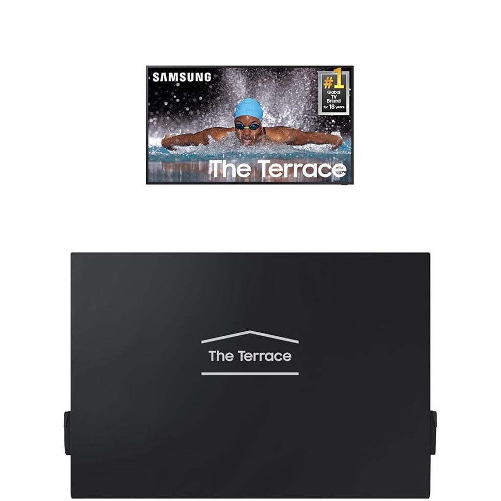 65-Inch Partial Sun TV + Dust Cover