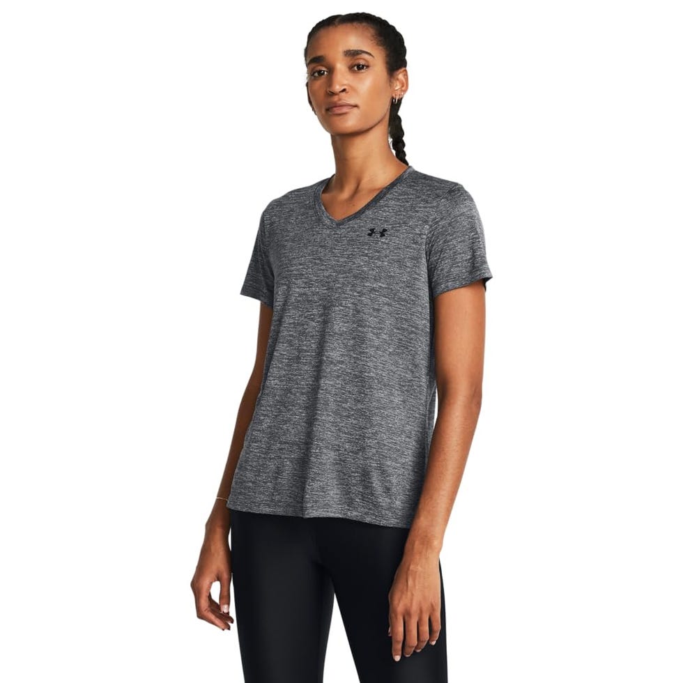 Tech Twist Short Sleeve V Neck