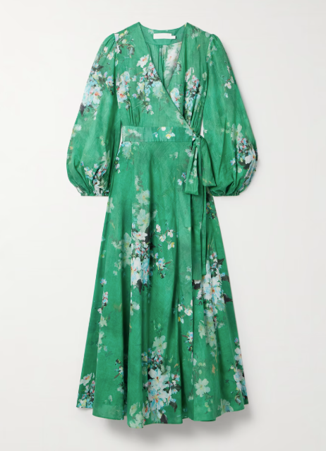Everly wrap dress
