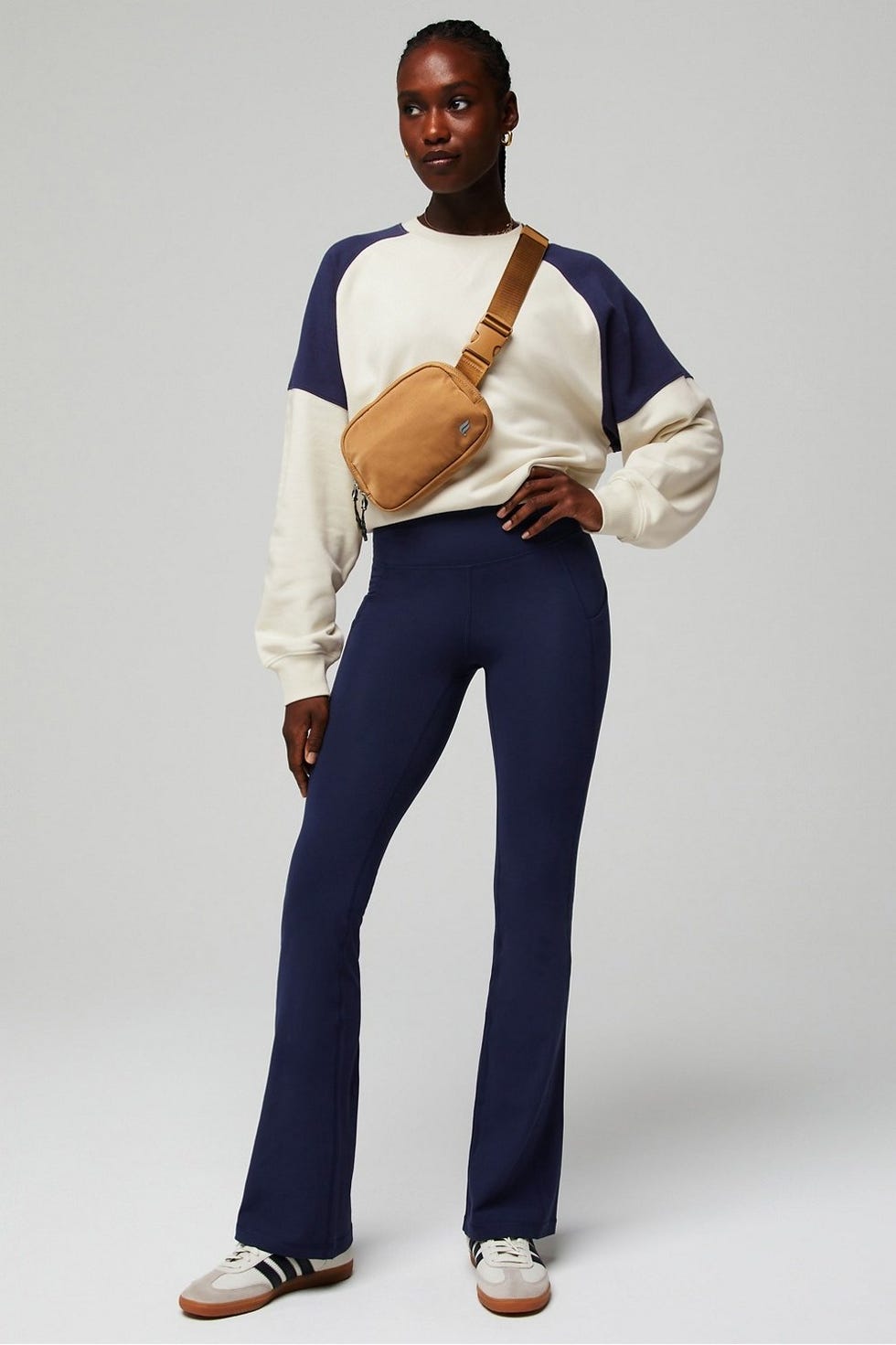 The High-Waisted Pocketed Kick Flare