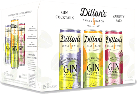Dillon's Small Batch Gin Cocktails
