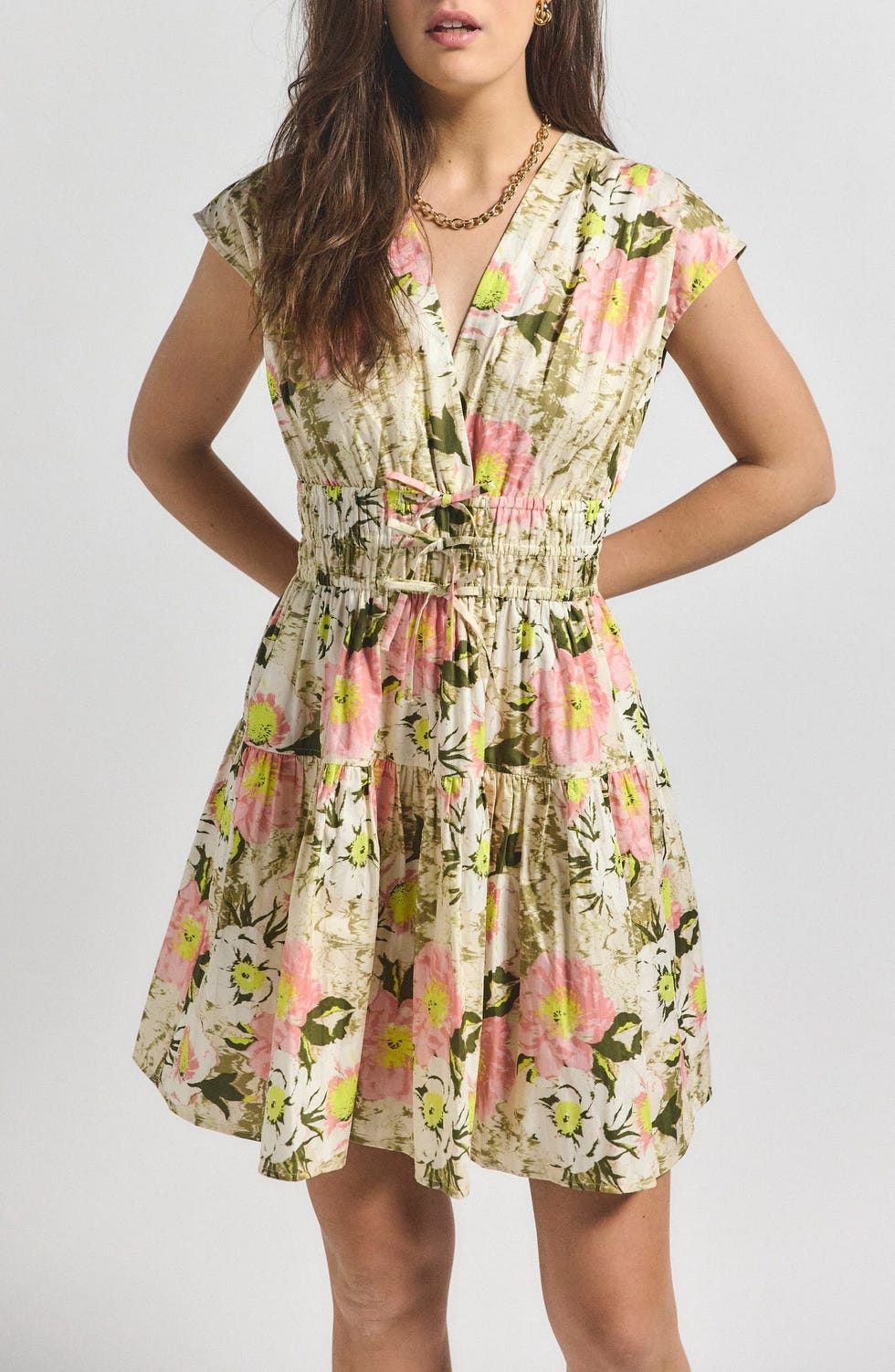 Tora Floral Cotton Dress