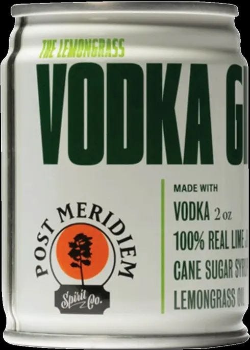 Post Meridiem Vodka Gimlet
