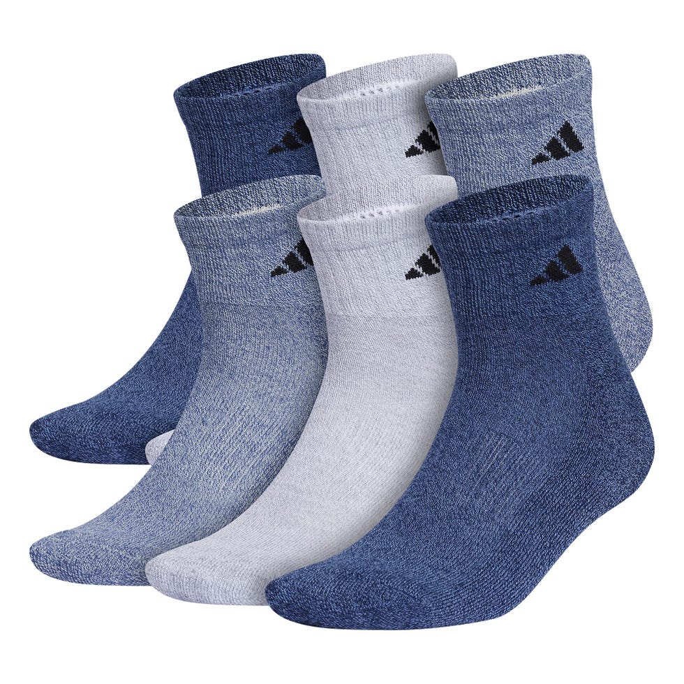  Athletic Cushioned Quarter Socks