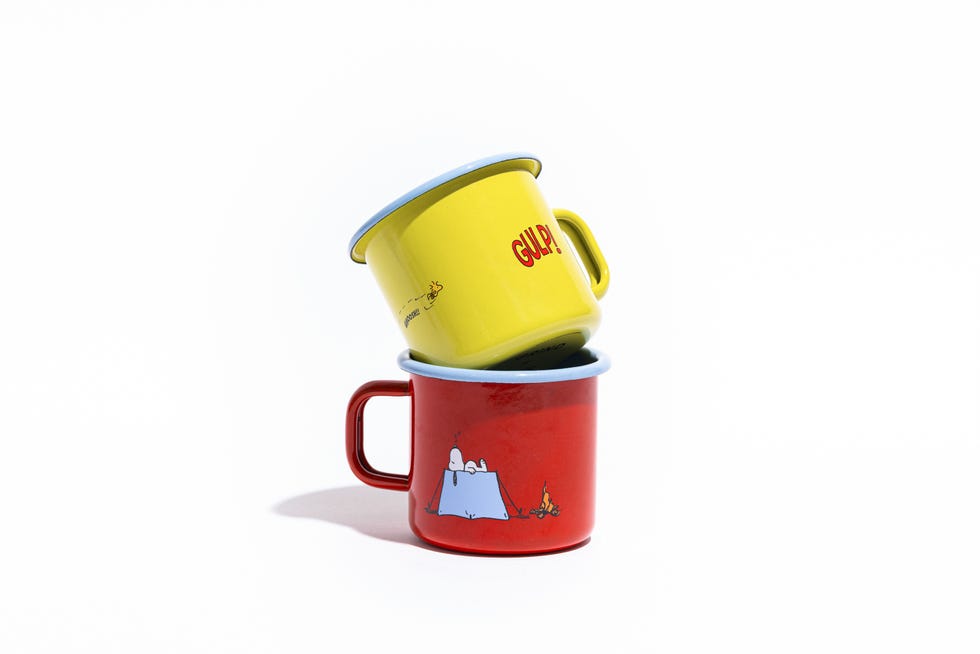 x Peanuts Enamel Mug Set