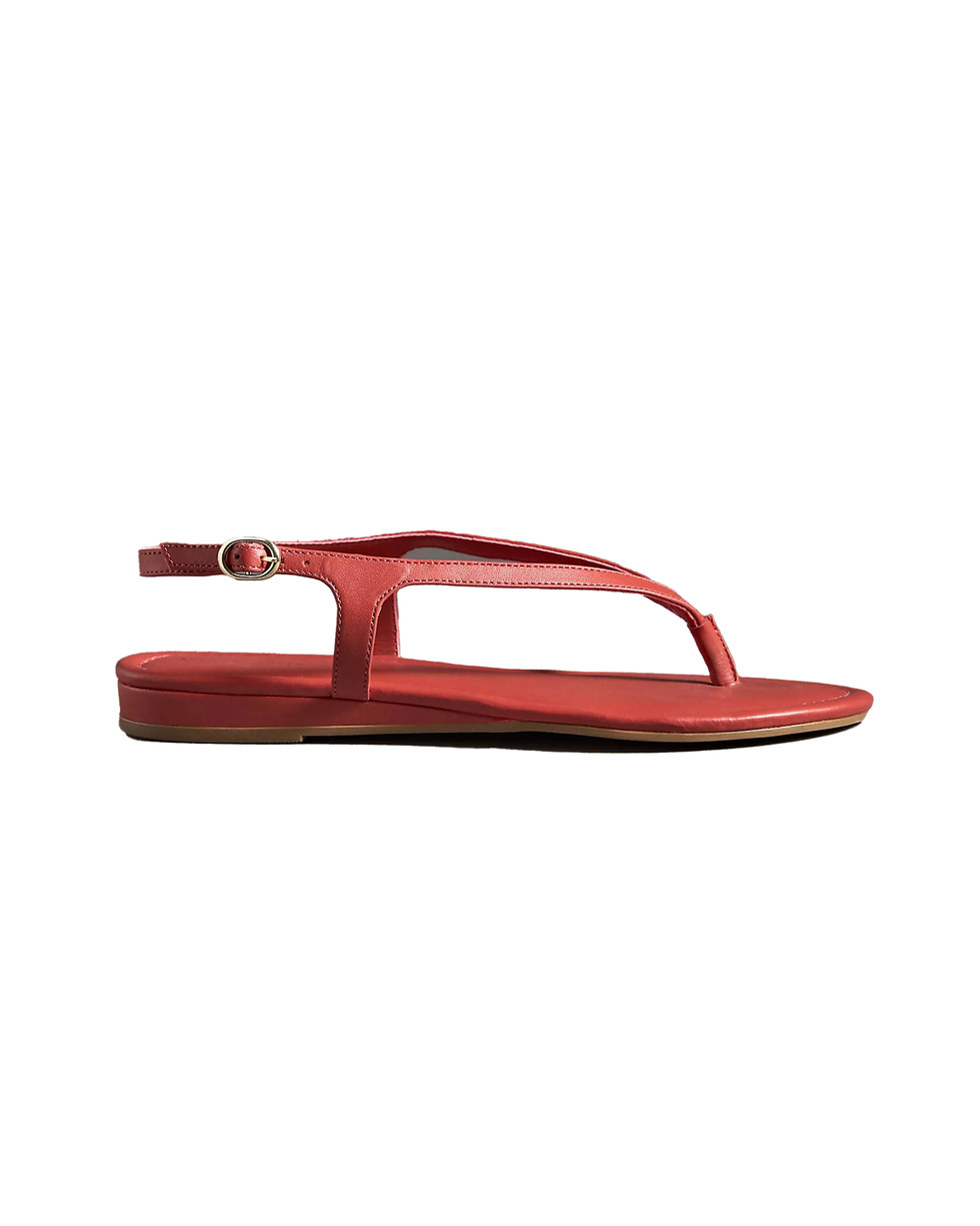 Microwedge teenslippersandalen