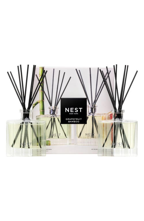 NEST New York Grapefruit & Bamboo Reed Diffuser Set $124 Value at Nordstrom