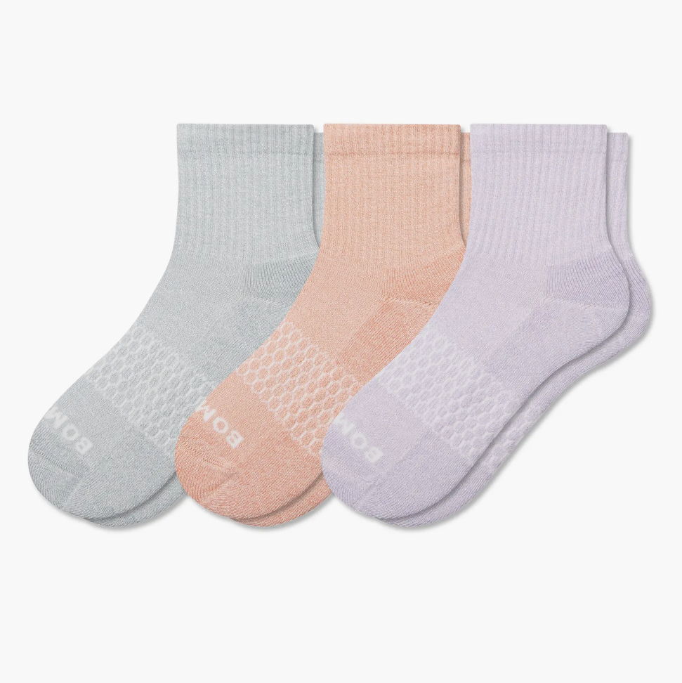 Mid-Ankle Supima Cotton-Blend Socks