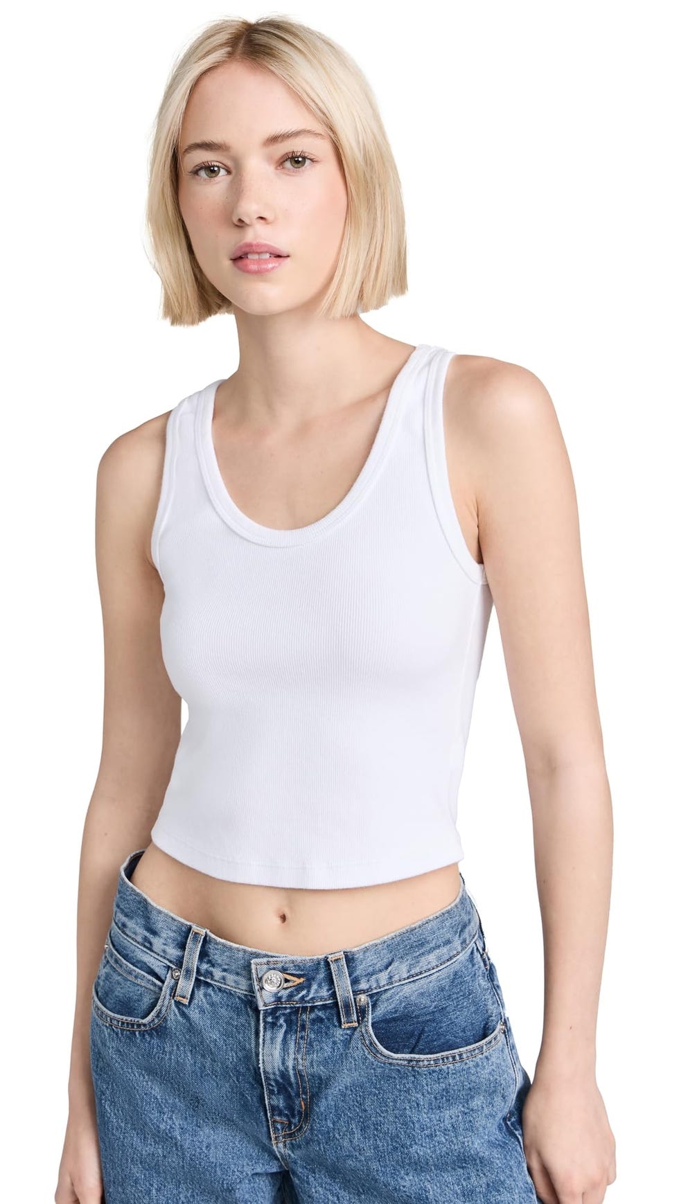 Майка Blondie Structured Rib Bra Friendly