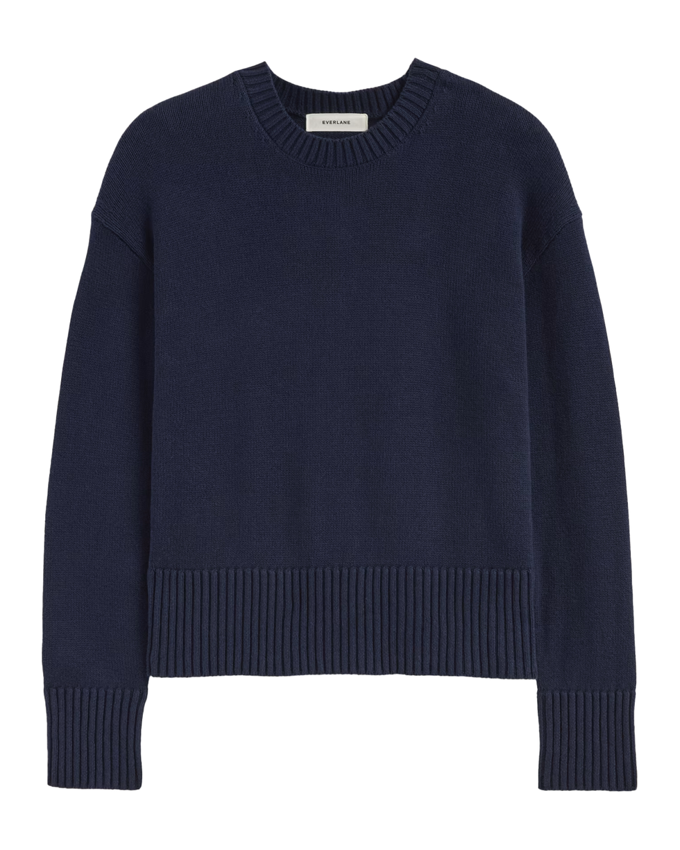 The Boxy Everyday Cotton Sweater
