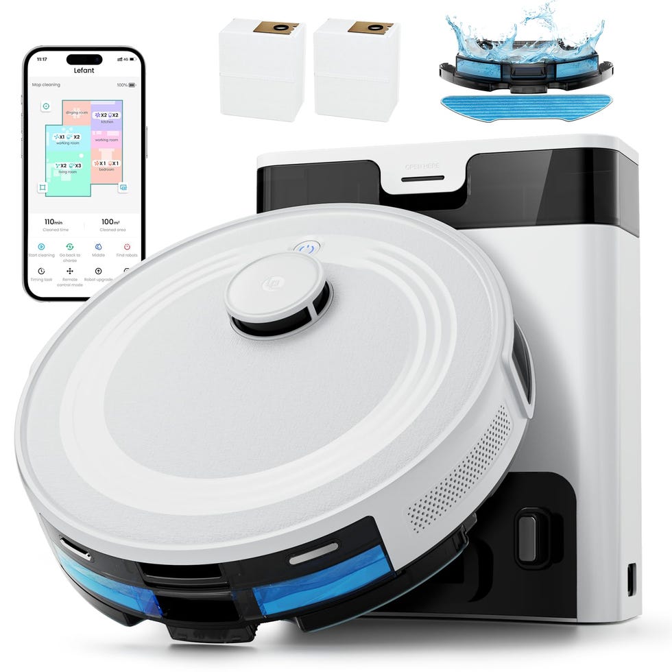 Robot Aspirador y Fregasuelos M2 Pro con Autovaciado