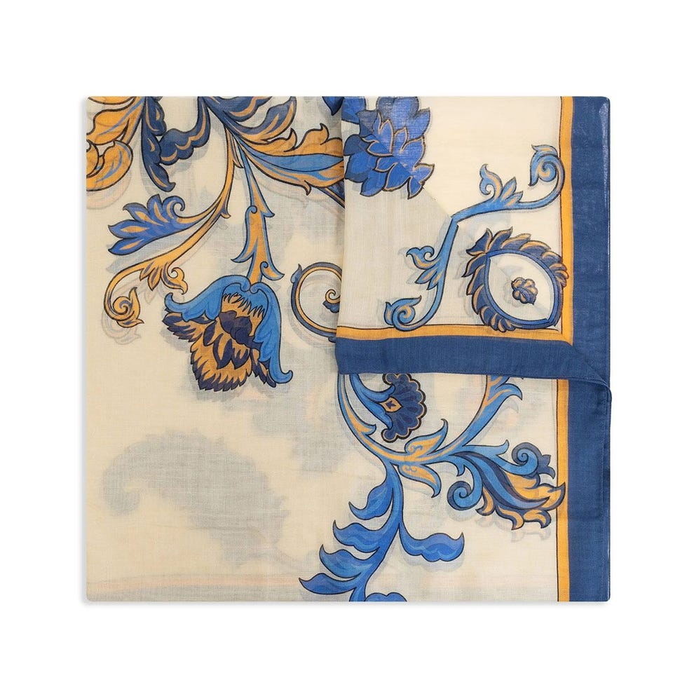Paisley-print Scarf