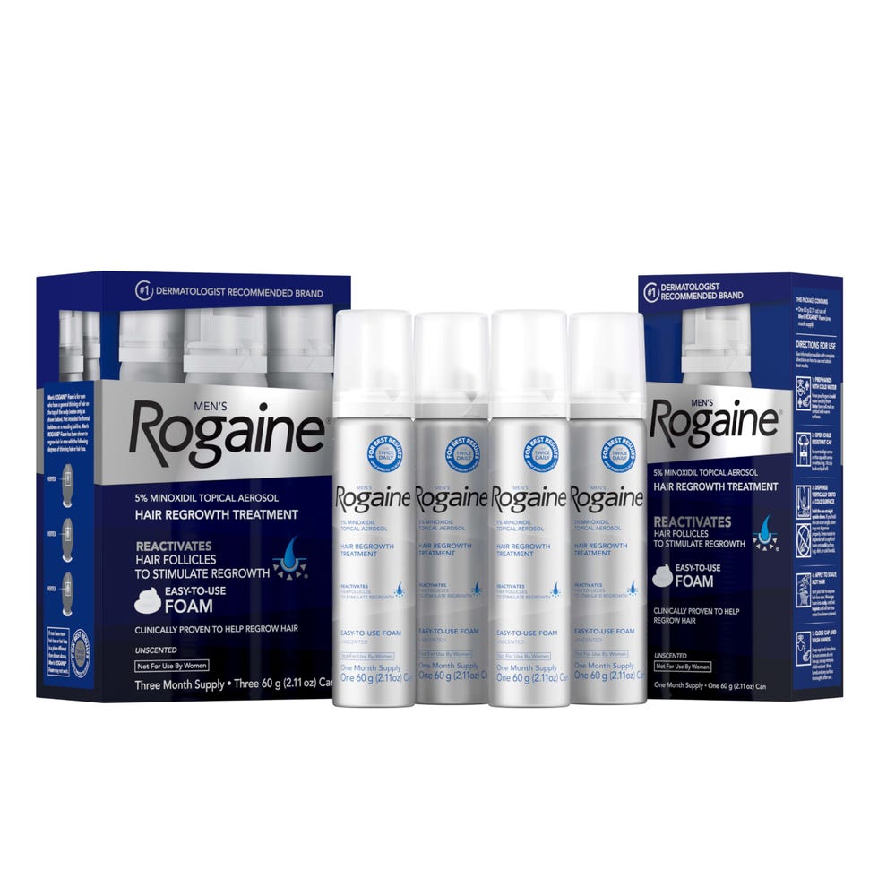 Trattamento in schiuma per la ricrescita dei capelli al minoxidil al 5% (fornitura per 4 mesi)