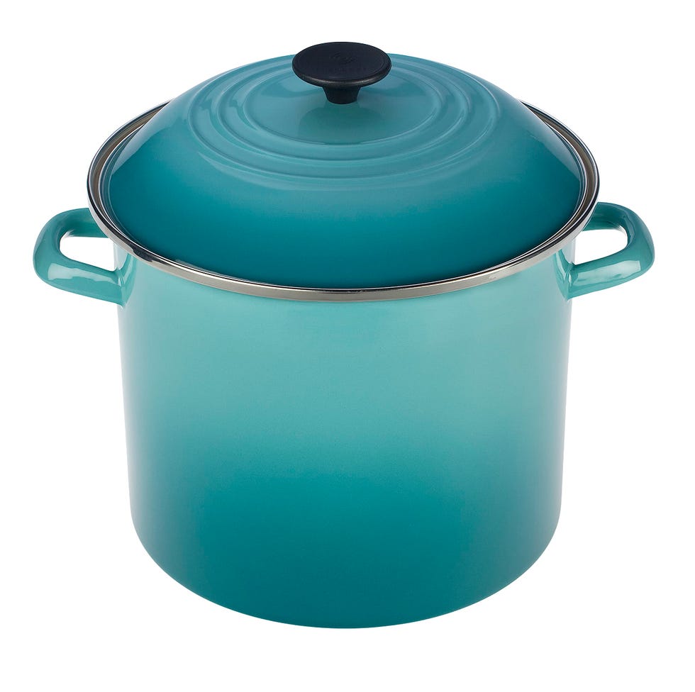 10-Quart Enameled Steel Stockpot