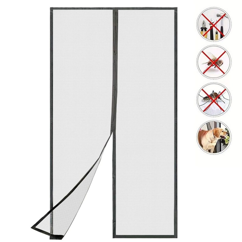 Mosquitera magnética para puerta