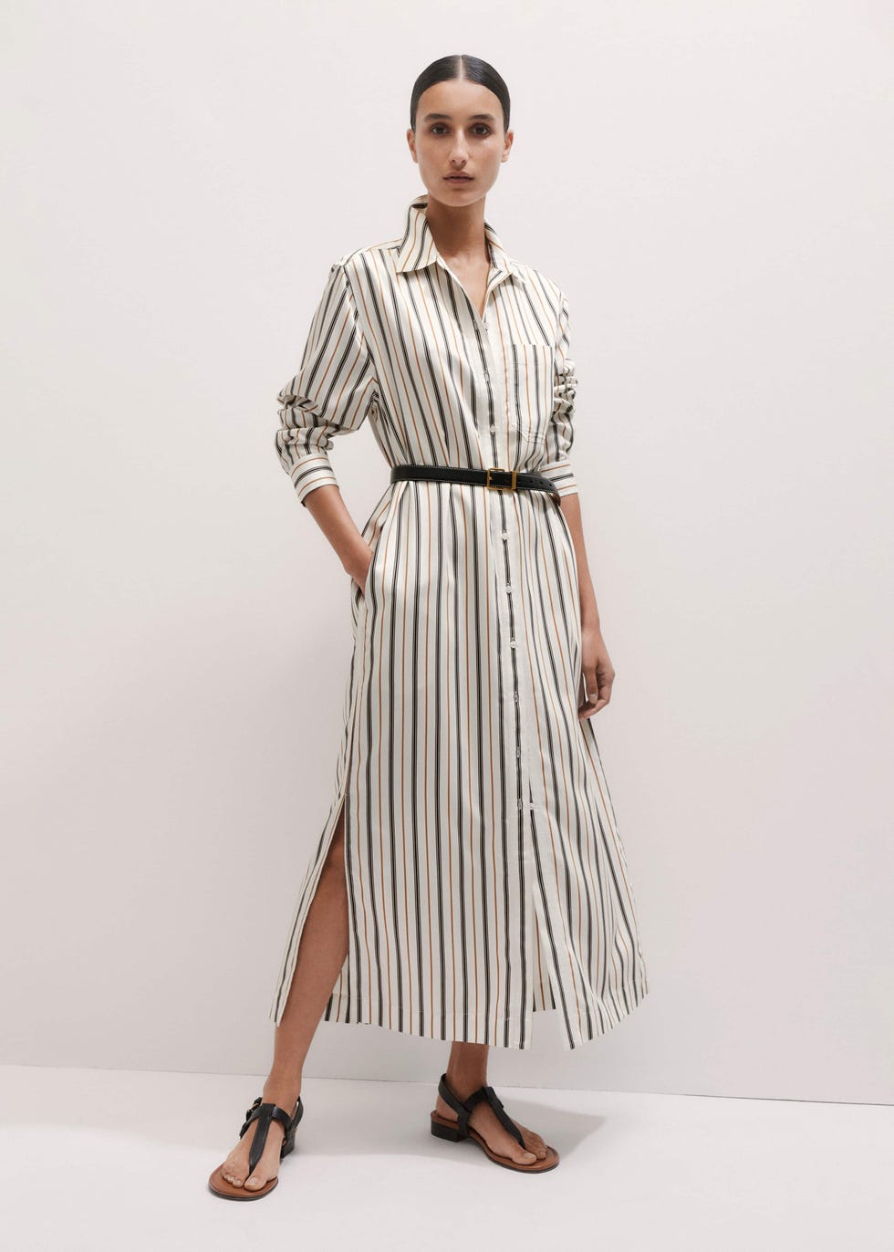 Fluid Maxi Shirt Dress Fluid Twill, £175 (reduced from £250)