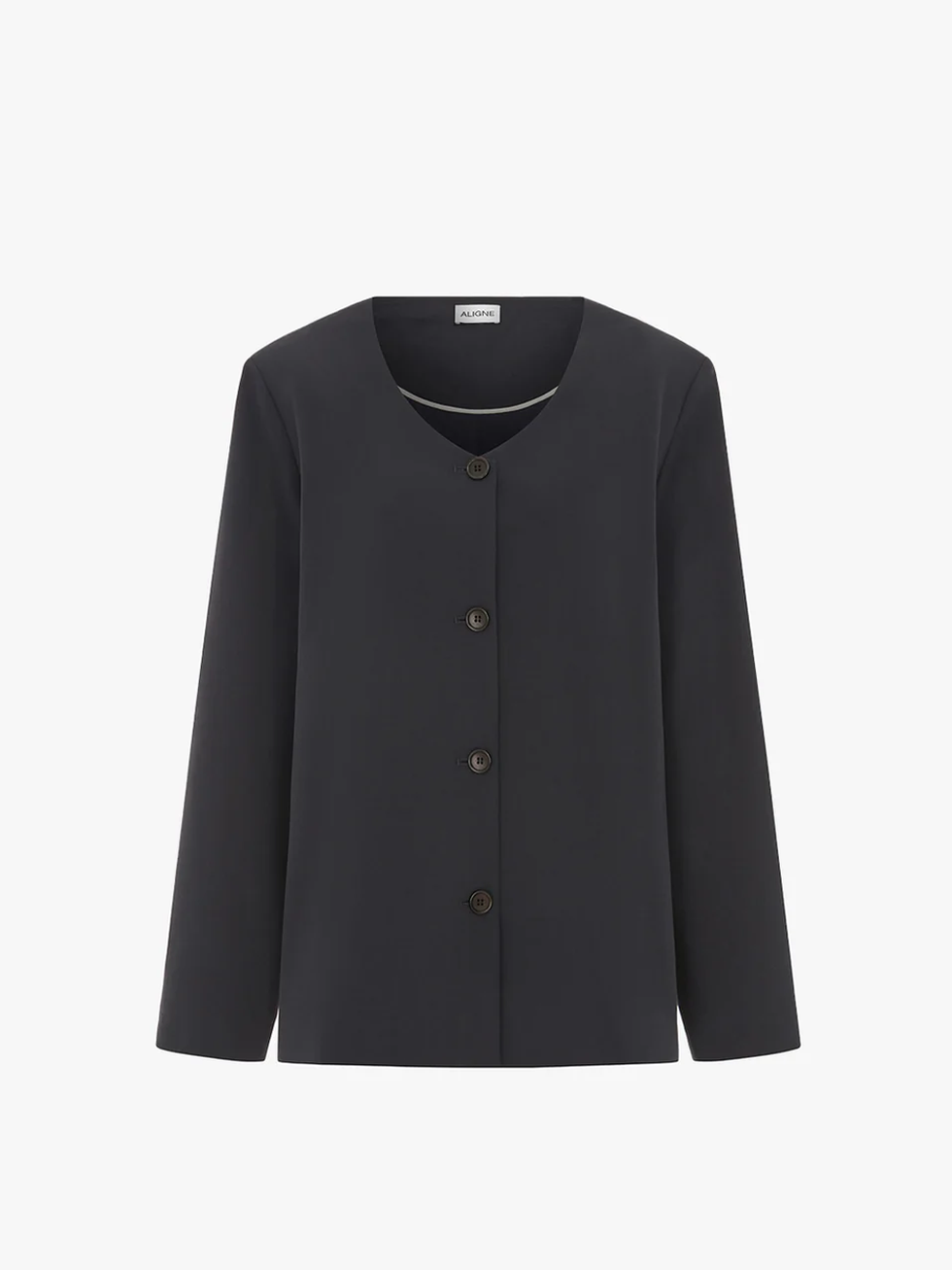 Aligne Rae relaxed scoop-neck blazer