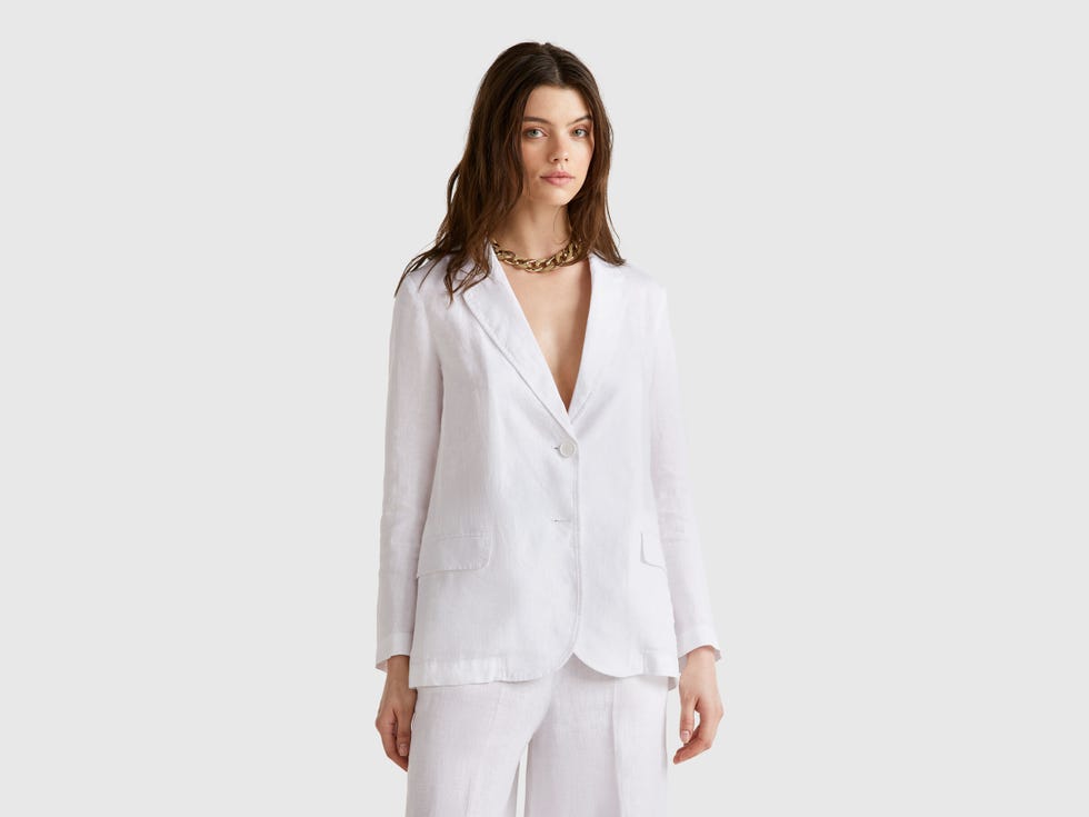 Blazer in Pure Linen