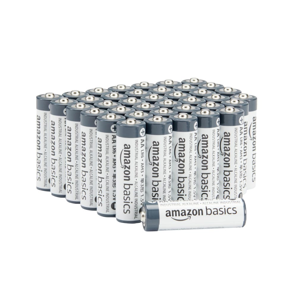 40-Pack AA Alkaline Industrial Batteries
