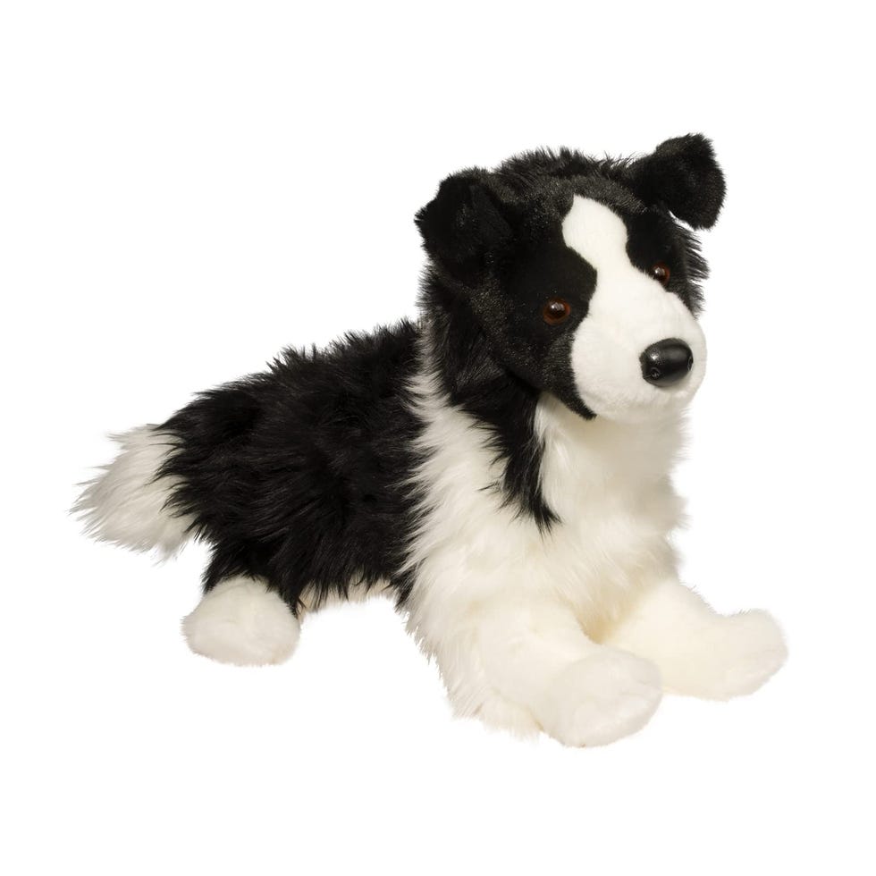 Border Collie Dog Plush Animal