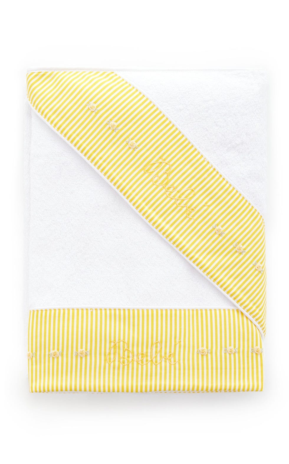 Hand Embroidered Baby Towel Gift Set