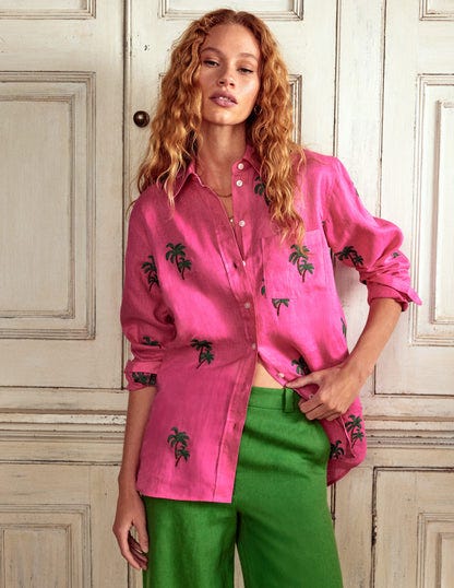 Sadie Relaxed Linen Shirt