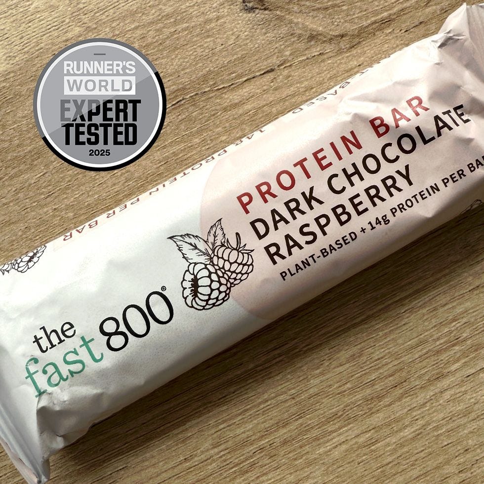 The Fast 800 Dark Chocolate Raspberry Protein Bar,