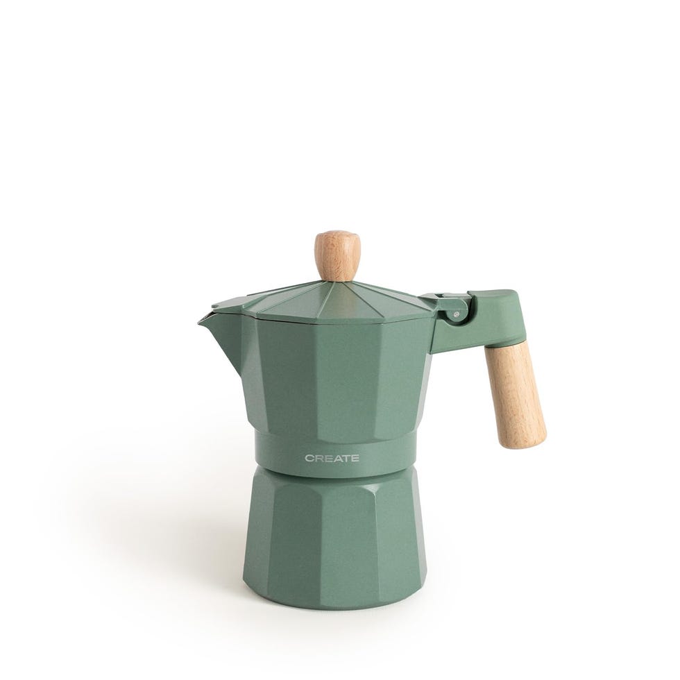 Cafetera italiana verde sage 350 ml