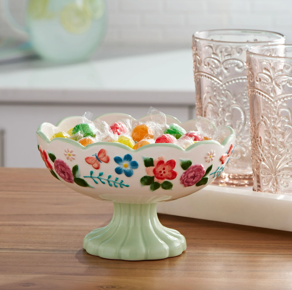 6.4-inch Stoneware Candy Dish