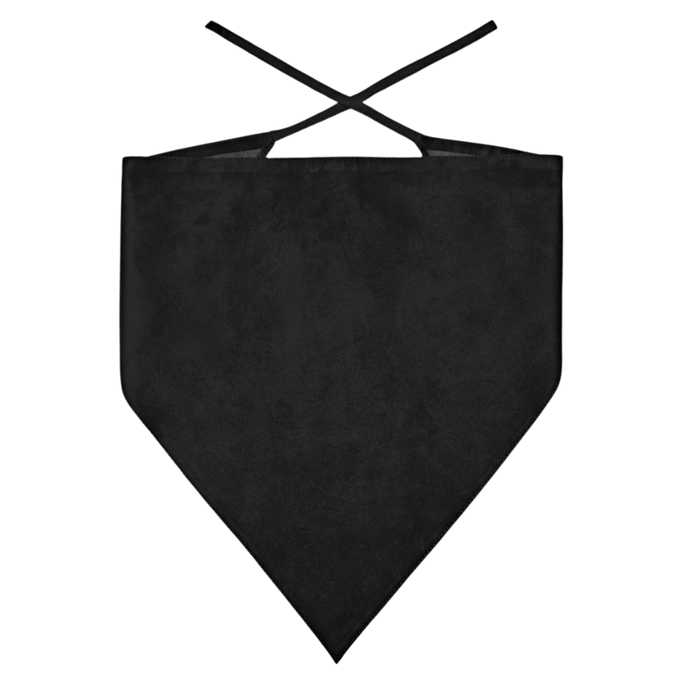 Massimo Dutti Suede Bandana