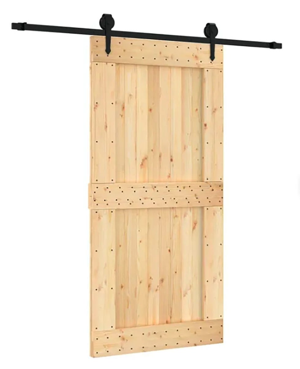 Puerta corredera y herrajes