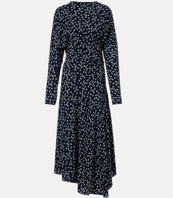 Alina floral maxi dress