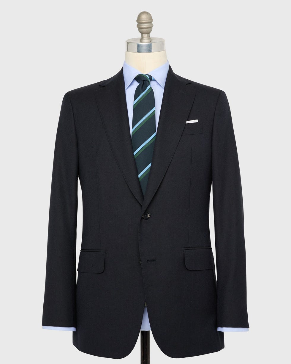 Abito Kincaid n. 2 in tessuto semplice blu navy