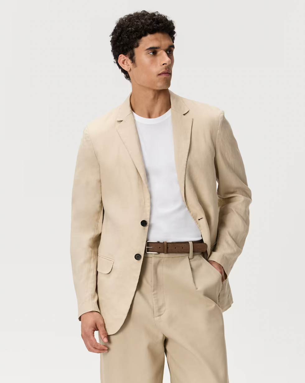 Blazer 100 % lin européen