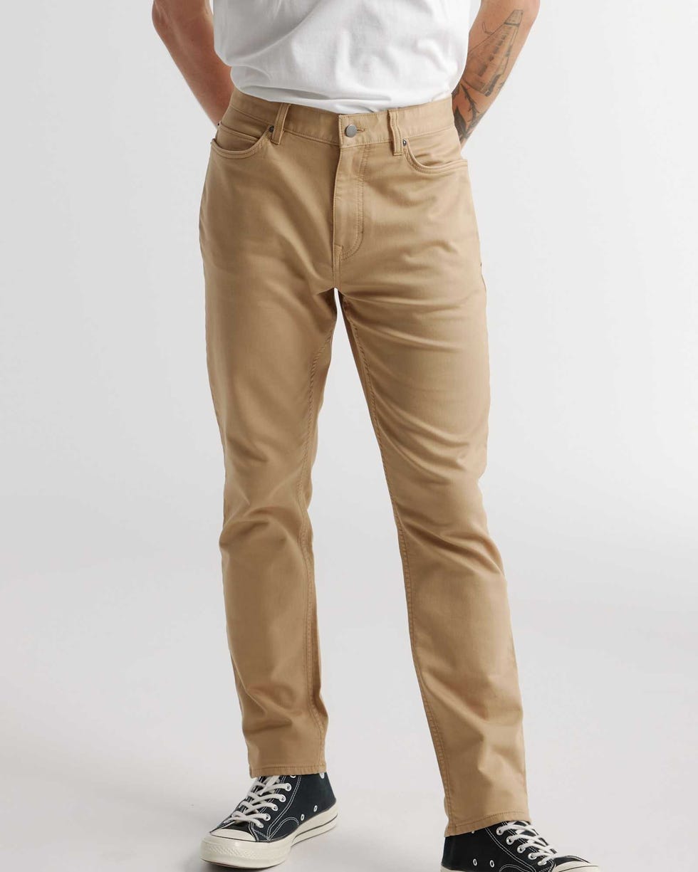 Pantalon de voyage extensible et confortable à 5 poches