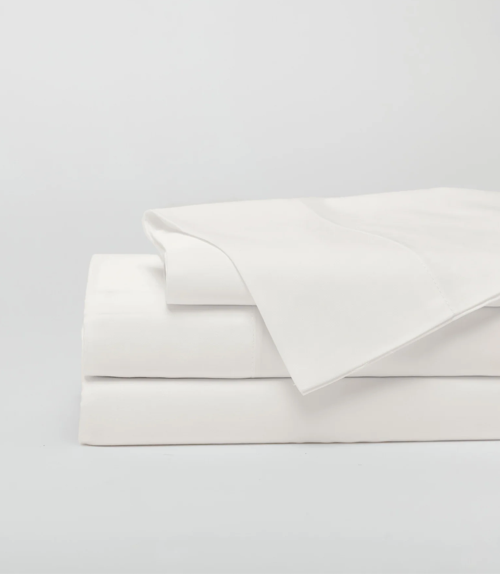 Cozy Earth White Queen Sheet Set