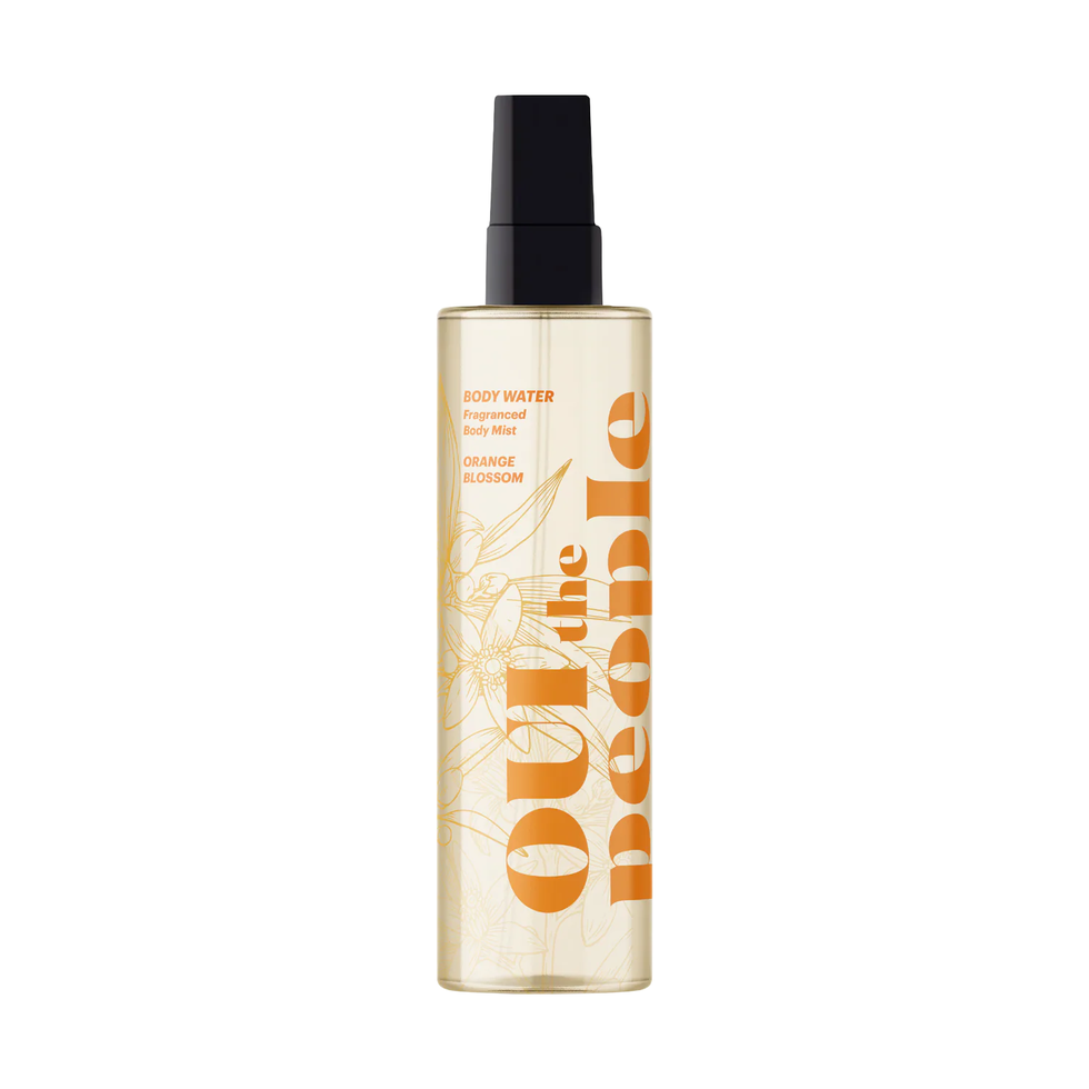 Spray profumato per corpo e capelli con minerali e acqua per il corpo